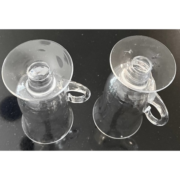 Dartington Irish Coffee Glass Mugs - Set of 2 - Picture 3 of 7